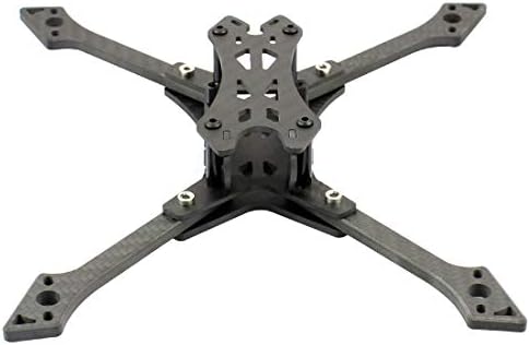 QWINOUT 220mM меѓуоскино рамка за јаглеродни влакна комплет 5 инчи решетката за DIY Racing Drone Quadcopter