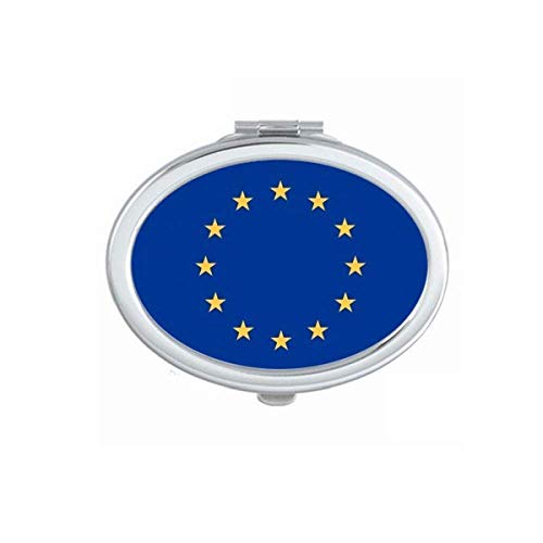 Национално знаме на ЕУ, Европа во земја, преносно преклопно преклопно шминка, двојни странични очила