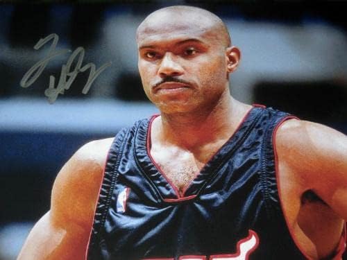 Тим Хардавеј автограмирана 8x10 фотографија во боја - Мајами топлина! - Автограмирани фотографии во НБА