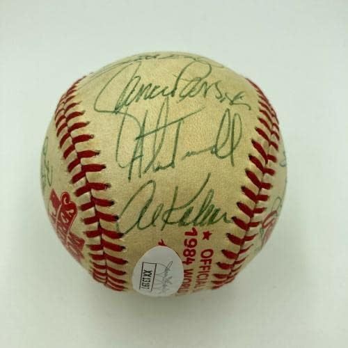 Ретки 1984 година во Детроит Тигерс СС Шампион го потпишаа Светската серија Бејзбол ЈСА Коа - Автограмирани бејзбол