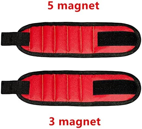 Доверба занаетчија Нова силна магнетна рачна лента за преносни алатки за завртки за завртки за нокти, завртка за вежбање, комплет за поправка