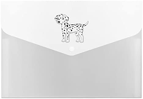 Далматинец Куче Датотека Папка Документ Торба Со Големина А4 Преносни Поднесување Организатор Торбичка