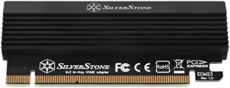 SilverStone SST-ECM23-SuperSpeed PCI - E Експрес Картичка x4 На М. 2, алу. ладилник и термичка подлога
