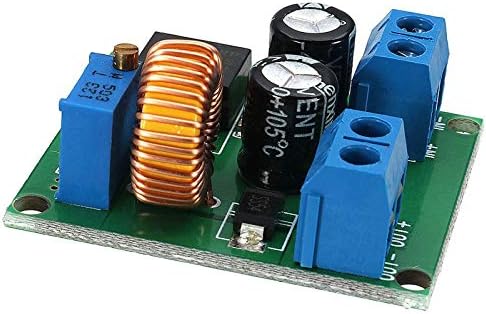 Taidecent 5 PCS DC DC прилагодлив регулатор на напон на напон 3V-35V до 4V 40V висока моќност на конверторот Стабилизиран модул за напојување