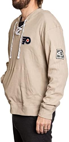 Calhoun NHL Surf & Skate Unisex Loose Fit Waffle Pullover Hoodie - Колекцијата на крајбрежјето