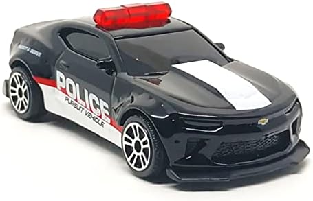 Majorette 1/64 Diecast Cars - Колекција на полициски автомобили - 1/64 скала автомобили Нема пакет