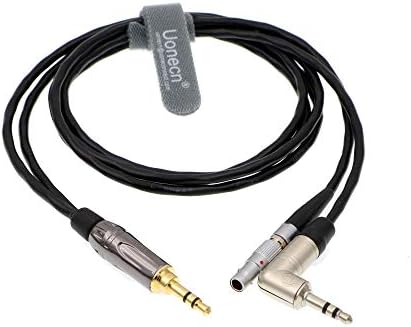 Uonecn 00B 4 пински машки до 3,5 mm TRS аудио Збег кабел за Zaxcom IFB ERX Временски код Црвен еп/Скарлет/Змеј Емитувана камера