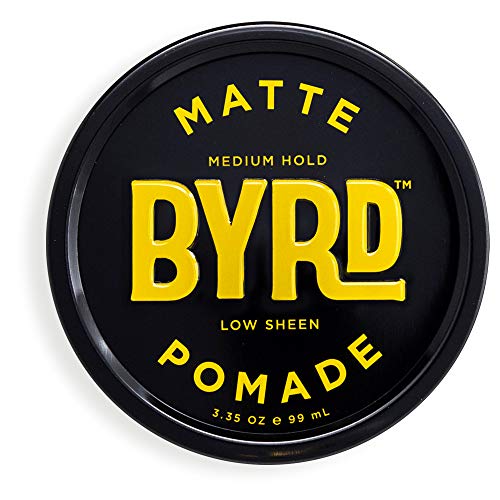 Byrd Hair Matte Pomade - Средно држење, без сјај, за сите типови на коса, без минерално масло, без парабен, без фталат, без сулфат, без суровост,