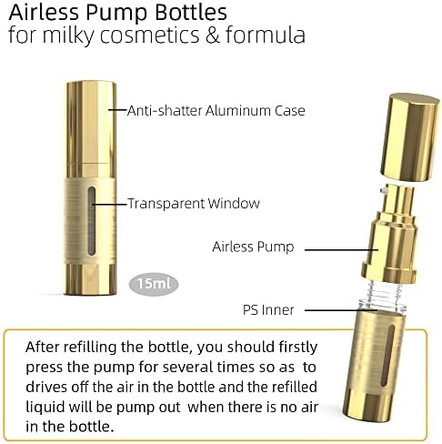 Доловемк луксузна метална паметна шминка за полнење празни шишиња сет, атомизатор на парфеми | Спреј атомизатор стакло шише со шише