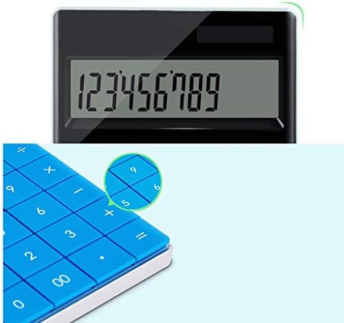 Електронски калкулатори на Cujux, Калкулатор за електроника за стандардна функција, 12 -цифрен голем ЛЦД дисплеј, рачен за дневна