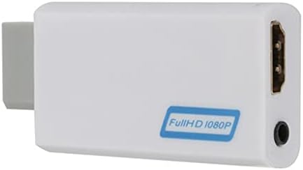 WDBBY WII До HDMI Конвертор Целосна HD 1080p Wii 2 3.5 mm Аудио ЗА КОМПЈУТЕР HDTV Монитор Дисплеј На Адаптер