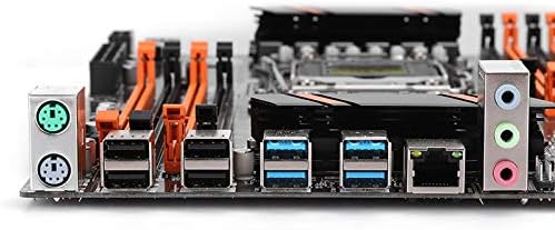 Десктоп матична плоча, LGA 2011-3 Dual Socket Desktop Mainboard за Intel X99 чипсет, поддршка 8 DDR4 DIMM, 6 SATA3.0 порта и 2 NVME