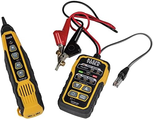 Klein Tools VDV501-852 Cable Tester & VDV500-820 Tracer Cable With Tone Tone Pro комплет за телефон, Интернет, видео, податоци и