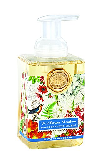 Мишел Дизајн работи пенен сапун, ливада од диви цвеќиња, 17,8 течности унца