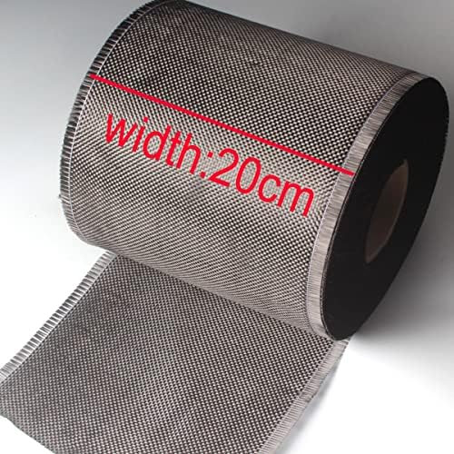1pc 3k 200g/m2 јаглеродна предиво ткаена меѓуслојно засилување крпа од 0,2m ширина