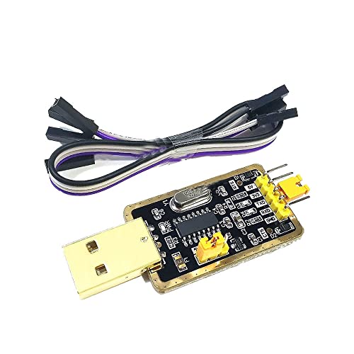 CH340 модул наместо PL2303 CH340G RS232 до TTL модул надградба USB до сериско пристаниште во девет четки мали плочи