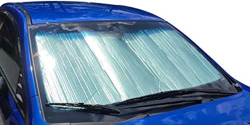 Sunshade на AutoTech Zone за 2011-2019 година Форд Фиеста хечбек, Сончева сенка на шофершајбната за ветробранско стакло