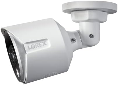 Lorex 4K HD Внатрешен/Надворешен Жичен Dvr Безбедносен Камера Систем, Ултра HD Куршум Камери Со Откривање На Движење, Боја Ноќ Визија &засилувач;