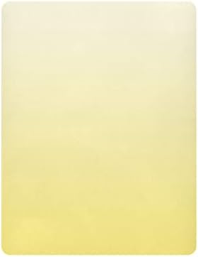 Плејард лист, градиент жолт креветче за стандардни душеци за креветчиња и мали деца, 28х52 инчи