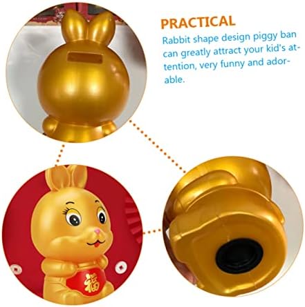 Pretyzoom 2 парчиња детски играчки свињи банки за деца за трпезариска маса декор деца пари заштеда на пари за заштеда на банки