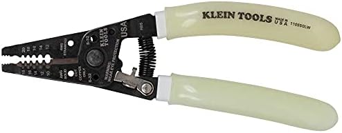 Klein Tools D20009NEGLW Странични секачи за секачи Linemans Pliers Cut ACSR, завртки, нокти, тврда жица, 9-во-Hi-Viz Pliers & 11055GLW