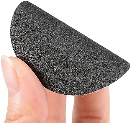 Uxcell 2-инчен диск за пескарење на кука и јамка Влатен сув силиконски карбид 150 решетки, 320 решетки 200 парчиња