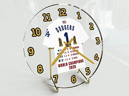 Фанпластична Бејзбол Светска Серија Шампиони 2020 Комеморативна Џерси Тематска Десктоп Часовник - АЈДЕ Да Одиме Затајувачи !! Историја