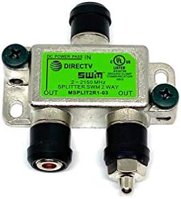 DirectV Splitter 2-насочен 2-2150 MHz MSPLIT2R0-01 SWM 2-насочен сплитер