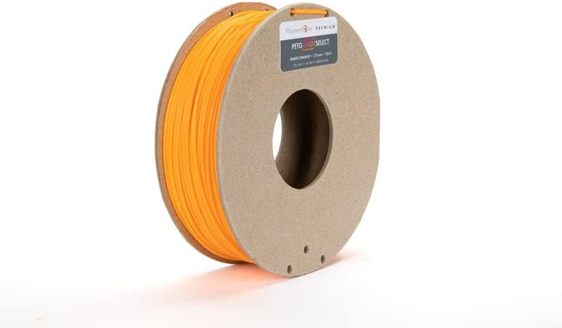 FILAMENTONE PREMIUM PETG PRO Изберете сообраќај портокалова - 1,75мм 3Д печатач за производство на филамент прецизност +/- 0,02 мм