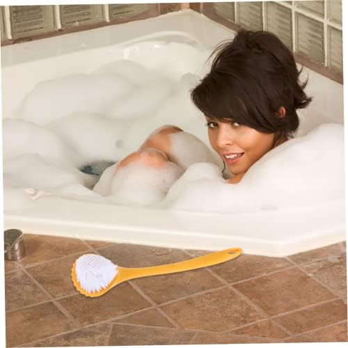 Fomiyes Shell Bath Base Silicone loofa силиконски чистење четка за четка за тело за миење на телото, ексфолијатор на кожата, ексфолијатор,