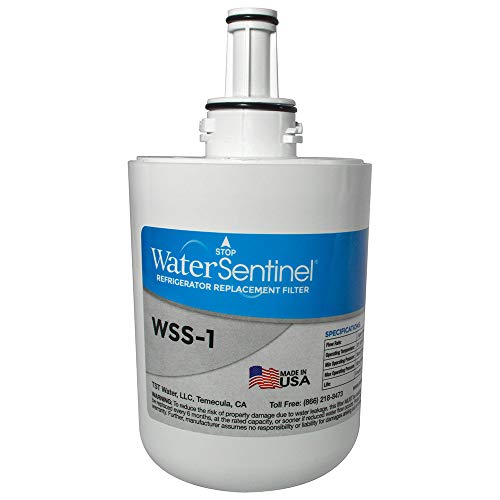 Замена на филтерот за вода за вода WASTENSENTINEL WSS-1 за филтрирање на вода за пиење, одговара на Samsung DA29, DA61, TADA29, HAFCU1, HAFCU1S,