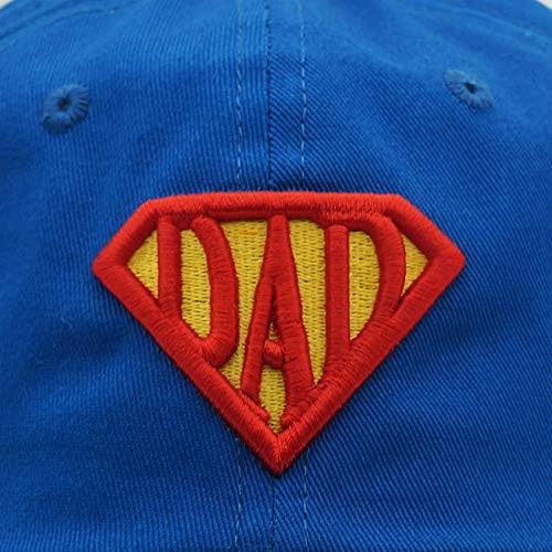 Игра капи на таткото Супер тато капа памучна капа 3D вез сина