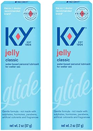 K-y желе ubeе, личен лубрикант, нова формула базирана на вода, безбедна за анален секс, безбеден за употреба со кондоми од латекс.