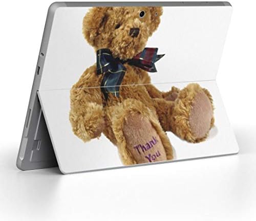 Покрив за декларации на igsticker за Microsoft Surface Go/Go 2 Ultra Thin Protective Tode Skins Skins 001105 Teddy Bear Bear