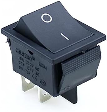 GEAD KCD4 Rocker Switch Onf-Off 2 Позиција 4 пинови/6 пинови Електрична опрема со прекинувач за прекинувач за прекинувач на светло 16А 250VAC/20A