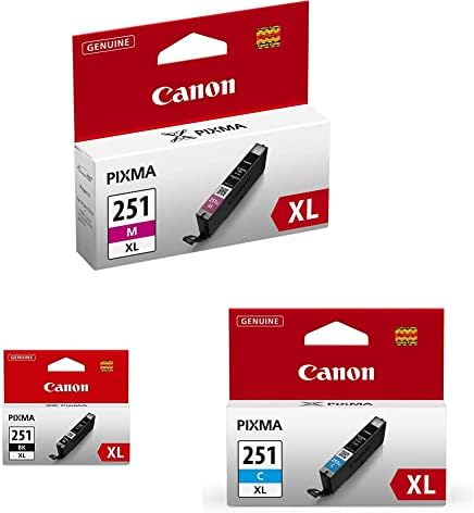 Canon CLI-251xl Magenta Компатибилен со iP7220,iX6820,MG5420,MG5520/MG6420,MG5620/MG6620,MX922/MX722,iP8720,MG6320,MG7120,Mg7520 Печатачи &засилувач;