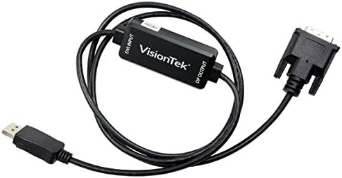 VisionTek DVI за прикажување на активен кабел - 5 стапки, за Lenovo, Dell, HP, десктоп графика и повеќе