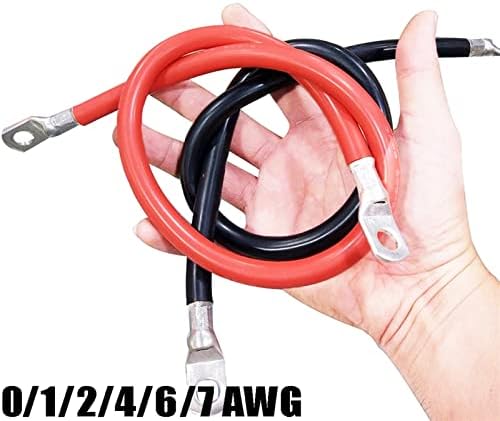 MGRAS AWG 1 AWG 2AWG 4AWG 6AWG 7 AWG Силиконска жица за поврзување со жица со висока моќна силиконска батерија за инвертер за продолжување на кабел за продолжување