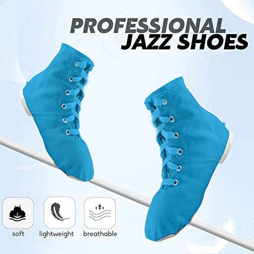 Vcixxvce жени-глуждот-топ-џез танцувачки чевли за танцување со џез модерен танцувачки чизми