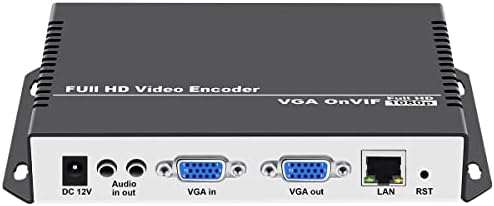 UrayCoder HEVC H.265 MPEG4 H.264 VGA to Video Streaming IPTV Encoder за VGA до RTSP RTMP HTTP UDP HLS ONVIF SRT Facebook YouTube