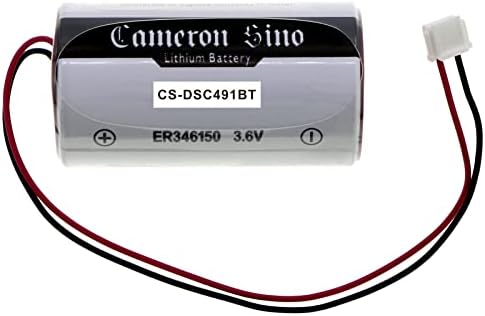 Камерон Сино Батерија за DSC WT4911, WT4911B, WT4911BM, WT8911 P / N: ER34615M-T1, WT4911BATT 14500MAH / 52.20WH Li-MNO2