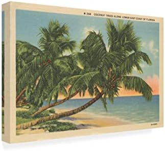 Трговска марка ликовна уметност „Флорида разгледница III“ платно уметност од портфолио на диво јаболко 12x19