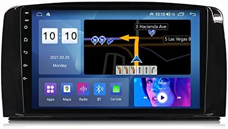 Fbkphss Android 11 Автомобил Навигација За Mercedes-Benz R-Класа R300 2005-2009 2 Din Стерео 9 Допир Екран Автомобил Инфо Приклучок