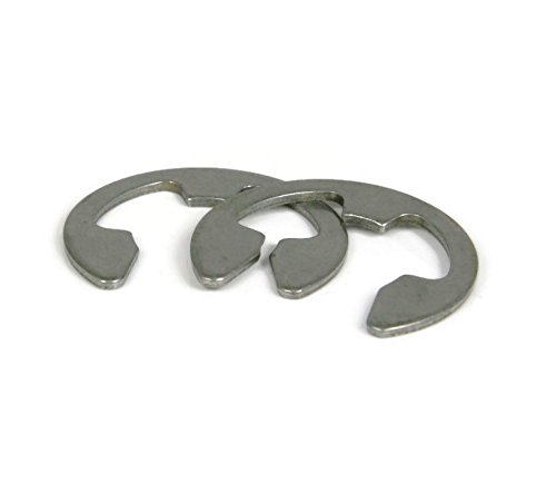 Не'рѓосувачки челик E Snap прстени за задржување на прстените E-43SS 7/16 Количина 1000