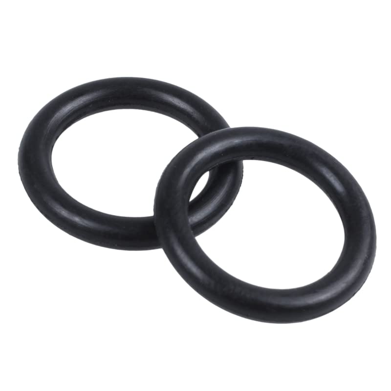 20 парчиња црно гумено масло заптивка О -прстени заптивки за мијалници 16 x 11 x 2,5мм -