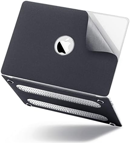 Dulinedo компатибилен со MacBook Pro 15.4 Inch Case 2018 2017 Објавување A1707 A1990 ID на допир, PU Material Case, ShockProof MacBook