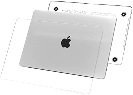 AOSRHCY компатибилен со MacBook Pro 14 Inch Case 2021 2022 Објавување A2442 со M1 Pro/M1 Max Chip & Display ID на допир ， Crystal