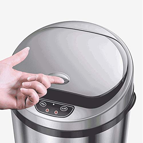 Смарт индукциски отпадоци од Wenlii може да може да се во облик на автоматска конзерва за отпадоци со капаче од не'рѓосувачки челик за ѓубре