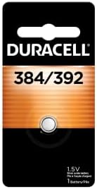 Дурацел 384/392 Батерија Со Копче Од Сребрен Оксид, 1 Пакет За Броење, 384/392 Батерија Од 1,5 Волти, Долготрајна За Часовници, Медицински