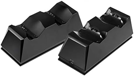WSJMJ PS4 Двојна Контролер Станица За Полнење, PS4 Полнење Приклучок СО USB Полнење Кабел е Двојна PS4 Контролер Станица Полнач Стојат, ЗА PS4/Тенок/Про Контролер Контролори